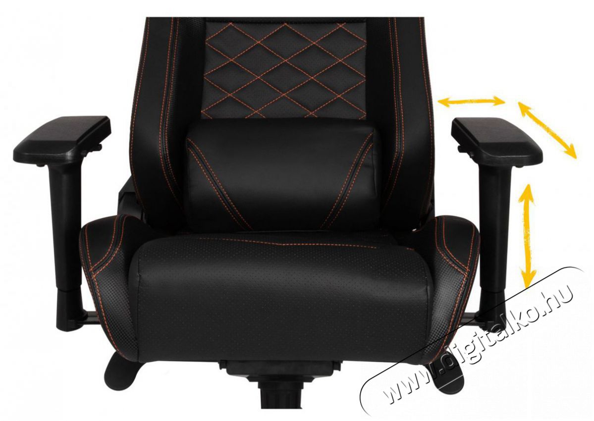 Yenkee YGC 200BK FORSAGE XL gaming szék Háztartás / Otthon / Kültér - Egyéb háztartási termék - 376923