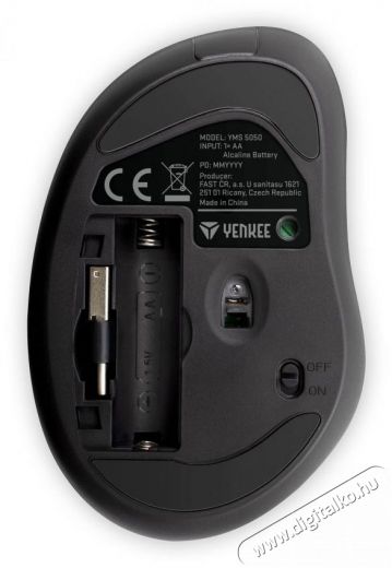 Yenkee YMS 5050 vezeték nélküli egér Iroda és számítástechnika - Egér - Vezeték nélküli egér - 376940