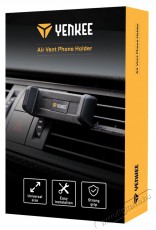 Yenkee YSM 201BK autós telefontartó Mobil / Kommunikáció / Smart - Mobiltelefon kiegészítő / tok - Tartó / rögzítő / állvány - 376946
