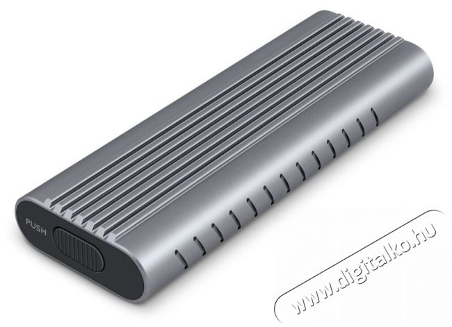 Yenkee YTC 014 External box M.2 NVMe SSD külső tok Iroda és számítástechnika - Adattároló / merevlemez - Kiegészítő - 376958