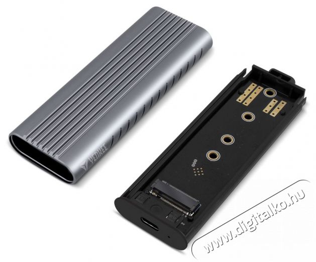 Yenkee YTC 014 External box M.2 NVMe SSD külső tok Iroda és számítástechnika - Adattároló / merevlemez - Kiegészítő - 376958