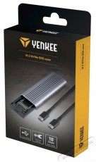 Yenkee YTC 014 External box M.2 NVMe SSD külső tok Iroda és számítástechnika - Adattároló / merevlemez - Kiegészítő - 376958