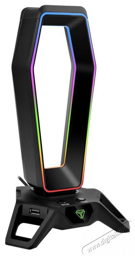 Yenkee YHB 3000 RGB fejhallgató tartó Audio-Video / Hifi / Multimédia - Fül és Fejhallgatók - Fejhallgató kiegészítő - 376925