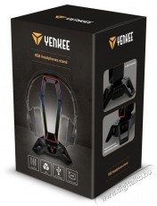 Yenkee YHB 3000 RGB fejhallgató tartó Audio-Video / Hifi / Multimédia - Fül és Fejhallgatók - Fejhallgató kiegészítő - 376925