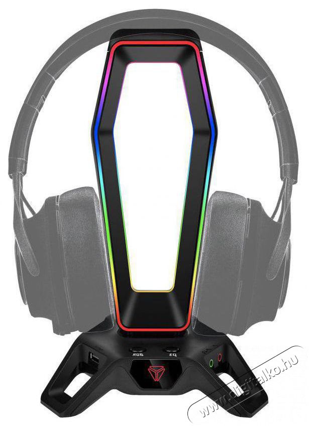 Yenkee YHB 3000 RGB fejhallgató tartó Audio-Video / Hifi / Multimédia - Fül és Fejhallgatók - Fejhallgató kiegészítő - 376925