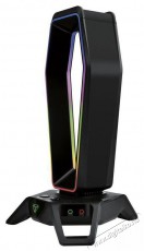 Yenkee YHB 3000 RGB fejhallgató tartó Audio-Video / Hifi / Multimédia - Fül és Fejhallgatók - Fejhallgató kiegészítő - 376925