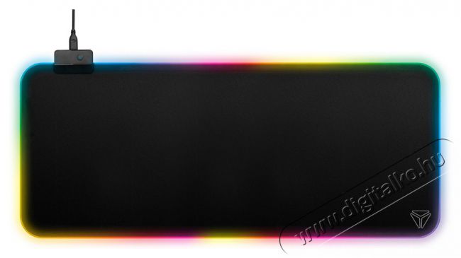 Yenkee YPM 3006 RGB gamer egérpad Iroda és számítástechnika - Egér - Egérpad - 376943
