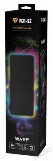 Yenkee YPM 3006 RGB gamer egérpad Iroda és számítástechnika - Egér - Egérpad - 376943