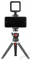 Yenkee YSM 720 VLOG szett LED-lámpával Fotó-Videó kiegészítők - Állvány - Tripod állvány - 376950