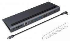 Yenkee YTC 1101 univerzális USB-C dokkoló állomás Iroda és számítástechnika - Notebook kiegészítő - USB hub / elosztó - 376961
