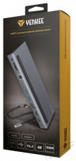 Yenkee YTC 1101 univerzális USB-C dokkoló állomás Iroda és számítástechnika - Notebook kiegészítő - Notebook tartó - 376961