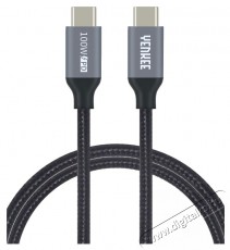 Yenkee YCU 323 BK USB-C töltőkábel Mobil / Kommunikáció / Smart - Mobiltelefon kiegészítő / tok - Kábel / átalakító - 379381
