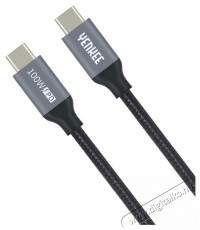 Yenkee YCU 323 BK USB-C töltőkábel Mobil / Kommunikáció / Smart - Mobiltelefon kiegészítő / tok - Kábel / átalakító - 379381