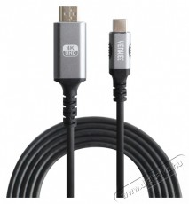 Yenkee YCU 430 USB-C - HDMI adatper kábel Mobil / Kommunikáció / Smart - Mobiltelefon kiegészítő / tok - Kábel / átalakító - 379382