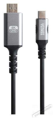 Yenkee YCU 430 USB-C - HDMI adatper kábel Mobil / Kommunikáció / Smart - Mobiltelefon kiegészítő / tok - Kábel / átalakító - 379382