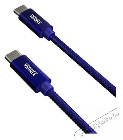 Yenkee YCU C102 BE USB Kábel TYPE-C Mobil / Kommunikáció / Smart - Mobiltelefon kiegészítő / tok - Hálózati-, autós töltő - 382346