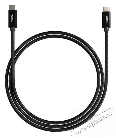 Yenkee YCU C102 BK USB Kábel TYPE-C Mobil / Kommunikáció / Smart - Mobiltelefon kiegészítő / tok - Hálózati-, autós töltő - 382347