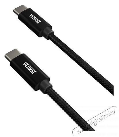 Yenkee YCU C102 BK USB Kábel TYPE-C Mobil / Kommunikáció / Smart - Mobiltelefon kiegészítő / tok - Hálózati-, autós töltő - 382347