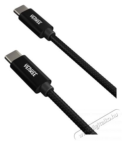 Yenkee YCU C103 BK USB Kábel TYPE-C Mobil / Kommunikáció / Smart - Mobiltelefon kiegészítő / tok - Hálózati-, autós töltő - 382350