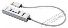 Yenkee YHC 101SR USB COMBO HUB+reader   Fotó-Videó kiegészítők - Kábel - USB kábel - 400828