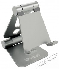Yenkee YSM 01 ALU asztalitartó telefon Mobil / Kommunikáció / Smart - Mobiltelefon kiegészítő / tok - Tartó / rögzítő / állvány - 376944