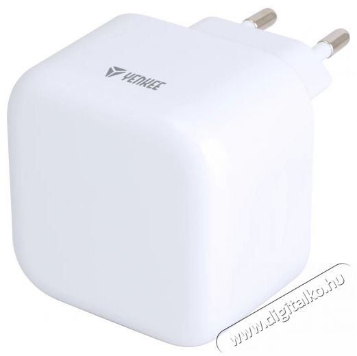 Yenkee YAC 2133 Dual USB C charger 36W Mobil / Kommunikáció / Smart - Mobiltelefon kiegészítő / tok - Hálózati-, autós töltő - 451722