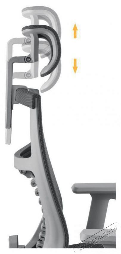 Yenkee YGC 500GY FISHBONE Office Chair H&aacute;ztart&aacute;s / Otthon / K&uuml;lt&eacute;r - Egy&eacute;b h&aacute;ztart&aacute;si term&eacute;k - 451725