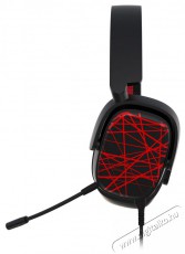 Yenkee YHP 3040 VECTOR Gaming headphones Audio-Video / Hifi / Multimédia - Fül és Fejhallgatók - Fejhallgató mikrofonnal / headset - 491125