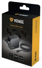 Yenkee YAU C65 Charger USB C 65W Mobil / Kommunikáció / Smart - Mobiltelefon kiegészítő / tok - Hálózati-, autós töltő - 400793