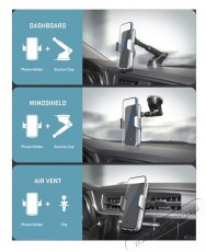 Yenkee YSM 611 Car phone holder 15W Autóhifi / Autó felszerelés - Autós tartó - 476564