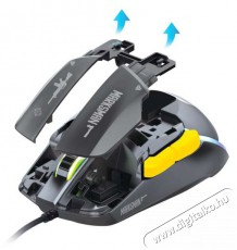 Yenkee YMS 3600BK Marksman Gaming Mouse Iroda és számítástechnika - Egér - Vezetékes egér - 493029