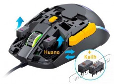 Yenkee YMS 3600BK Marksman Gaming Mouse Iroda és számítástechnika - Egér - Vezetékes egér - 493029