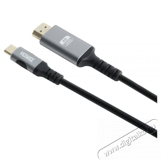 Yenkee YCU 430 USBC - HDMI 4K kábel Tv kiegészítők - Kábel / csatlakozó - Hdmi kábel - 400811