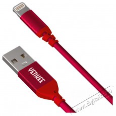 Yenkee YCU 611 MFi RD USB/lightning 1m Iroda és számítástechnika - Számítógép tartozék - USB kábel - 400813