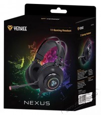 Yenkee YHP 3036 NEXUS Gaming fejhallgató USB Audio-Video / Hifi / Multimédia - Fül és Fejhallgatók - Fejhallgató mikrofonnal / headset - 495038