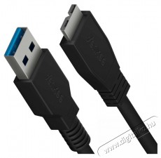 Yenkee YCU 011 BK USB A 3.0/Micro B 1,5m Iroda és számítástechnika - Számítógép tartozék - USB kábel - 495027