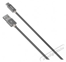 Yenkee YCU 012 BK USB A 2.0 M/M cable Iroda és számítástechnika - Számítógép tartozék - USB kábel - 495028