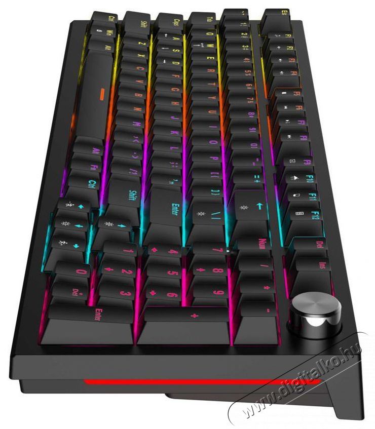 Yenkee YKB 3510US GAMER BILLENTYŰZET Tv kieg&eacute;sz&iacute;tők - T&aacute;vvez&eacute;rlő - Wireless billentyűzet - 517717