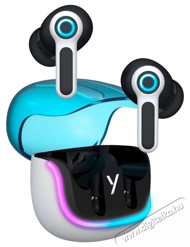 Yenkee YHP 10BT TWS Eveplay feh&eacute;r-k&eacute;k Audio-Video / Hifi / Multim&eacute;dia - F&uuml;l &eacute;s Fejhallgat&oacute;k - F&uuml;lhallgat&oacute; mikrofonnal / headset - 531133