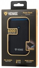 Yenkee YPB 0160BK power bank 6000mAh Mobil / Kommunikáció / Smart - Powerbank / Külső akkumulátor és töltő - 299658