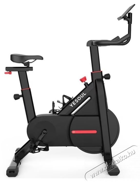 YESOUL Spinning bicikli, kijelzőtart&oacute;, m&aacute;gneses ellen&aacute;ll&aacute;s, fekete Sz&eacute;ps&eacute;g&aacute;pol&aacute;s / Eg&eacute;szs&eacute;g - Egy&eacute;b sz&eacute;ps&eacute;g / eg&eacute;szs&eacute;g term&eacute;k - 534740