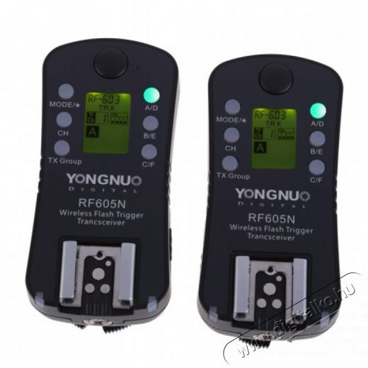 Yongnuo RF-605N kiold&oacute; szett - Nikon Fot&oacute;-Vide&oacute; kieg&eacute;sz&iacute;tők - Vaku kieg&eacute;sz&iacute;tő - Egy&eacute;b vaku kieg&eacute;sz&iacute;tő - 283270