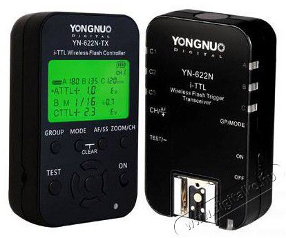 Yongnuo YN-622N TX Távkioldó Kit (Nikon) Fotó-Videó kiegészítők - Vaku kiegészítő - Jeladó / távkioldó - 281507