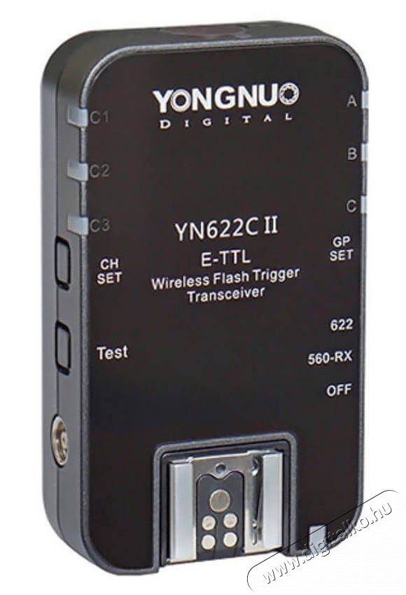 Yongnuo YN622TX Canon + 2db YN622C II kioldó szett Fényképezőgép / kamera - Sport kamera tartozékok - Távvezérlő - 319140