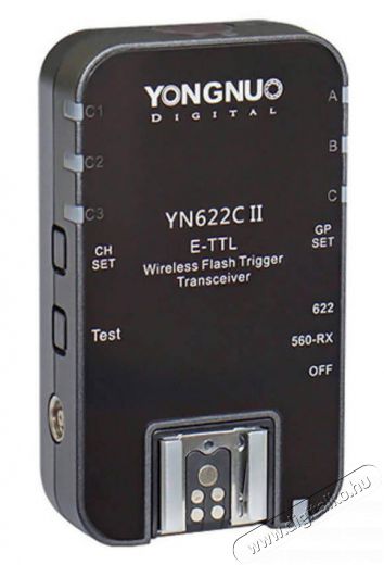 Yongnuo YN622TX Canon + 2db YN622C II kioldó szett Fényképezőgép / kamera - Sport kamera tartozékok - Távvezérlő - 319140