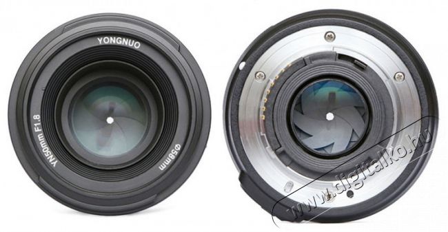 Yongnuo 50mm F1,8 objektív (Nikon) Fotó-Videó kiegészítők - Objektív - Fix fókuszú objektív - 310849
