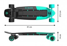 Yuneec EGO2 E-board: Cool Mint Háztartás / Otthon / Kültér - Játék / Sport - Roller / segway / gördeszka - 318193