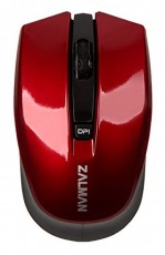 Zalman ZM-M520W vezeték nélküli optikai egér - piros Iroda és számítástechnika - Egér - Vezeték nélküli egér - 325208
