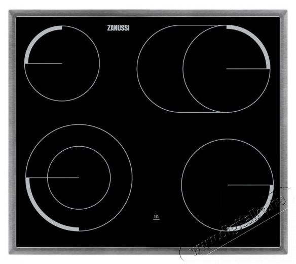 Zanussi ZAV6046XBA elektromos főzőlap (ZOU20309XB sütőhöz) Konyhai termékek - Sütő-főzőlap, tűzhely (beépíthető) - Elektromos főzőlap (beépíthető) - 285586