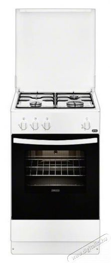 Zanussi ZCG21001WA gáztűzhely Konyhai termékek - Sütő-főzőlap, tűzhely (szabadonálló) - Gáztűzhely (szabadonálló) - 285641